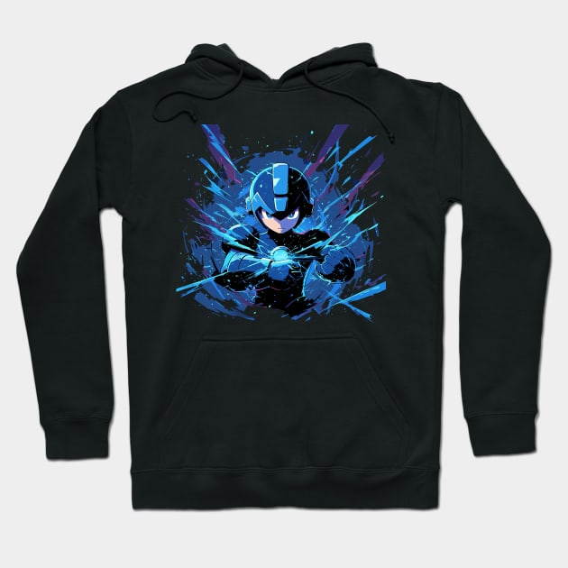 megaman Hoodie by StevenBag